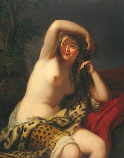 Bacchante in apartment