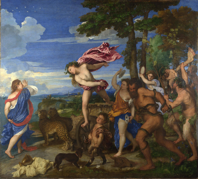 Bacchus and Ariadne by Titian — Oil Painting Reproduction