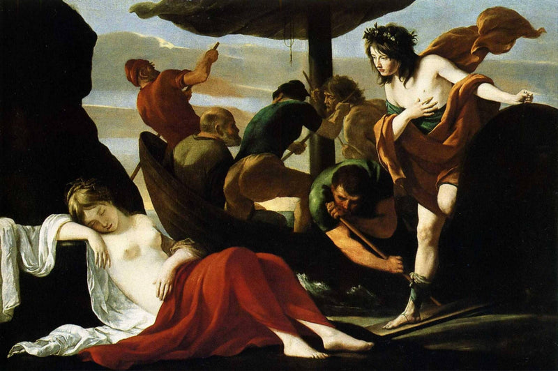 Bacchus and Ariadne by Le Nain brothers — Oil Painting Reproduction