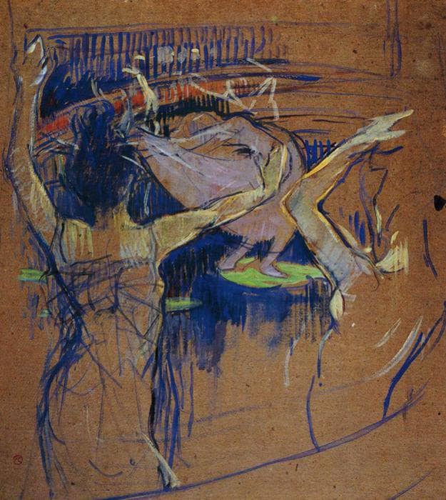 Ballet de Papa Chrysanth me by Henri de Toulouse-Lautrec — Oil Painting Reproduction