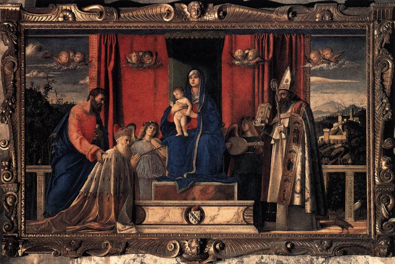Barbarigo Altarpiece by Giovanni Bellini — Oil Painting Reproduction