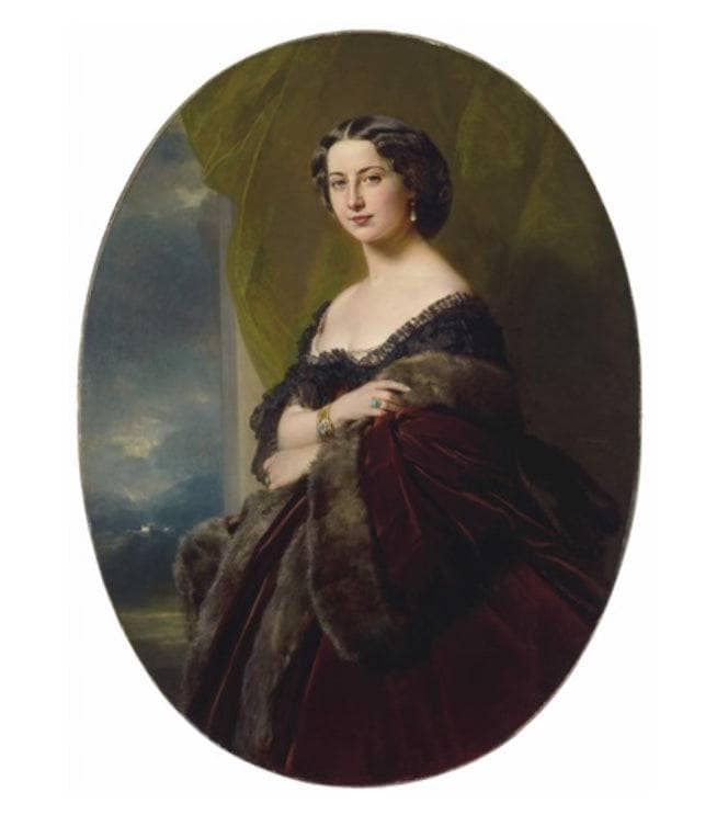 Baroness Octavia of Löwenthal, born Wylezynska by Franz Xaver Winterhalter — Oil Painting Reproduction