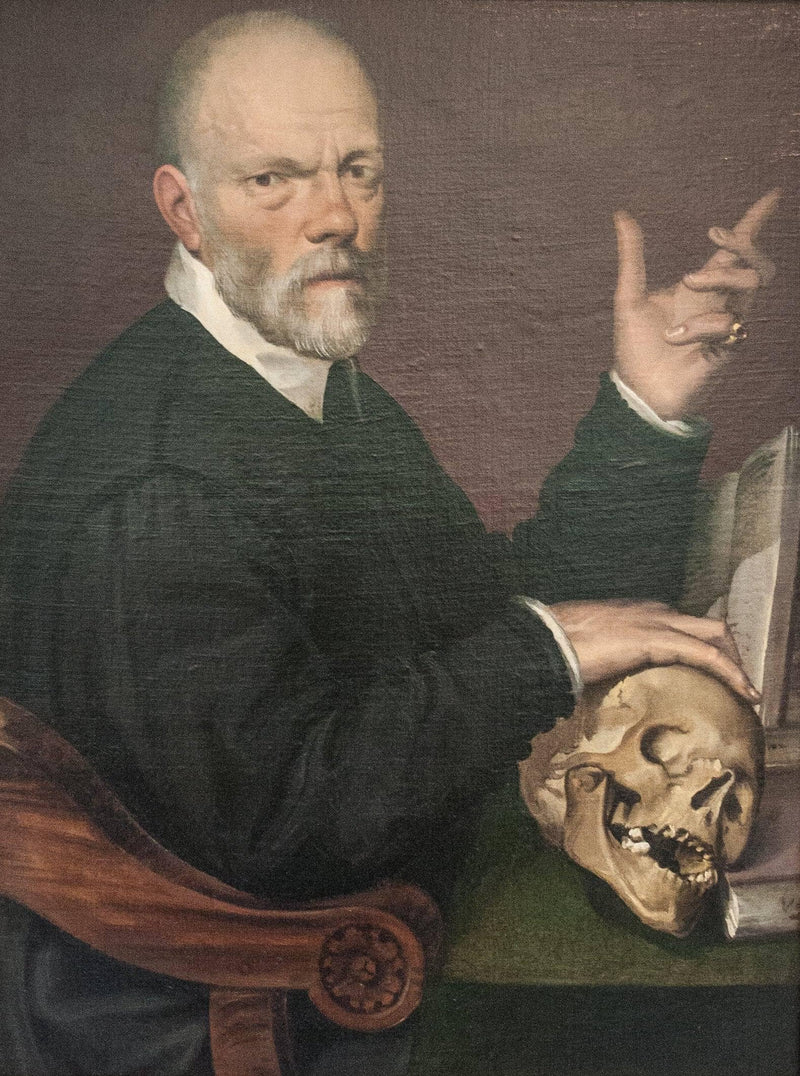 Portrait of the Physician Carlo Fontana by Bartolomeo Passerotti — Oil Painting Reproduction
