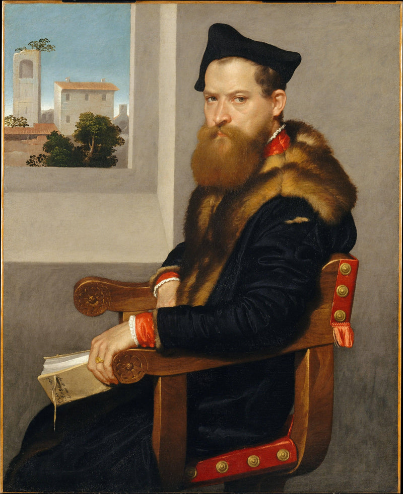 Bartolommeo Bonghi by Giovanni Battista Moroni — Oil Painting Reproduction