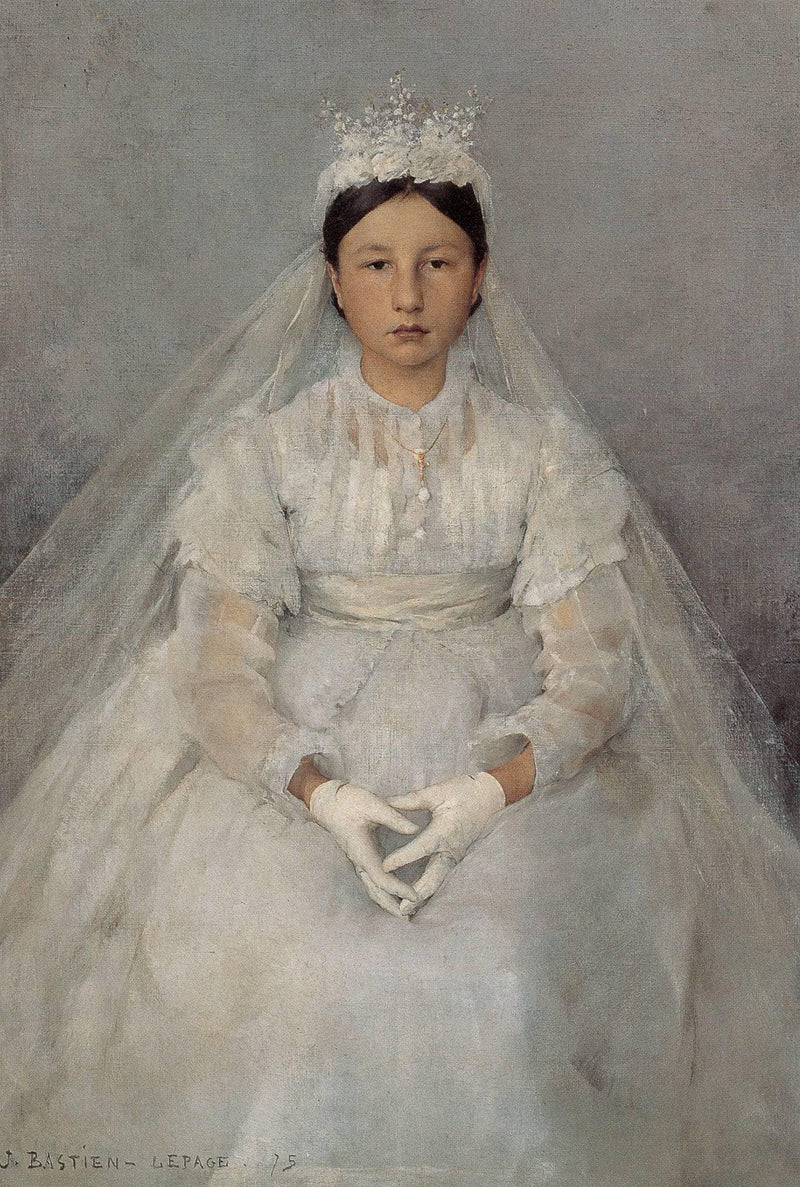 The Communicant by Jules Bastien-Lepage — Oil Painting Reproduction