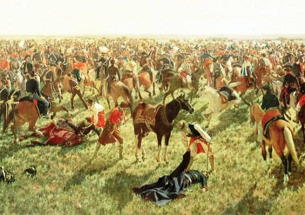 Battle of Sarandi by Juan Manuel Blanes — Oil Painting Reproduction