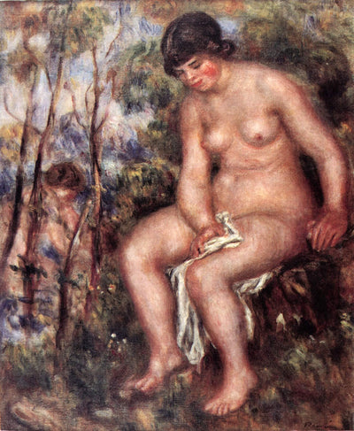 Bather in modern living room