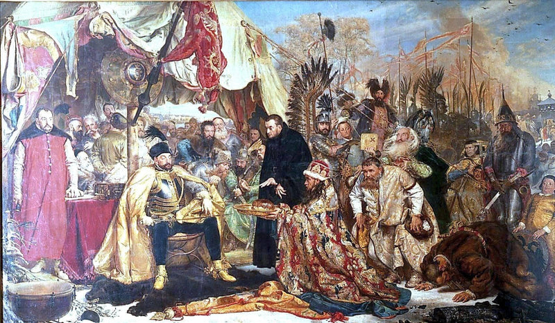 Bathory at Pskov by Jan Matejko — Oil Painting Reproduction