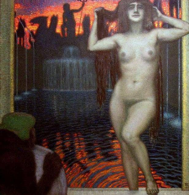 Bathsheba by Franz Stuck — Oil Painting Reproduction