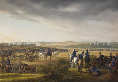 Battle for Moscow 7 September 1812 in home office