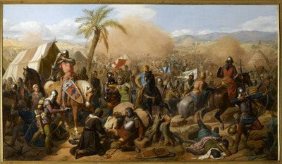 Battle of Ascalon, August 12, 1099 in bedroom