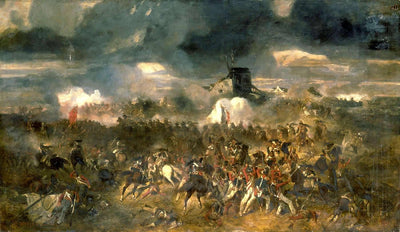 Battle of Waterloo, 18th of June 1815 in home office