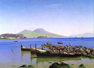 Bay of Naples in kitchen