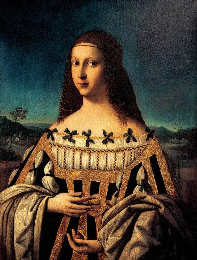 Beatrice D'Este by Bartolomeo Veneto — Oil Painting Reproduction