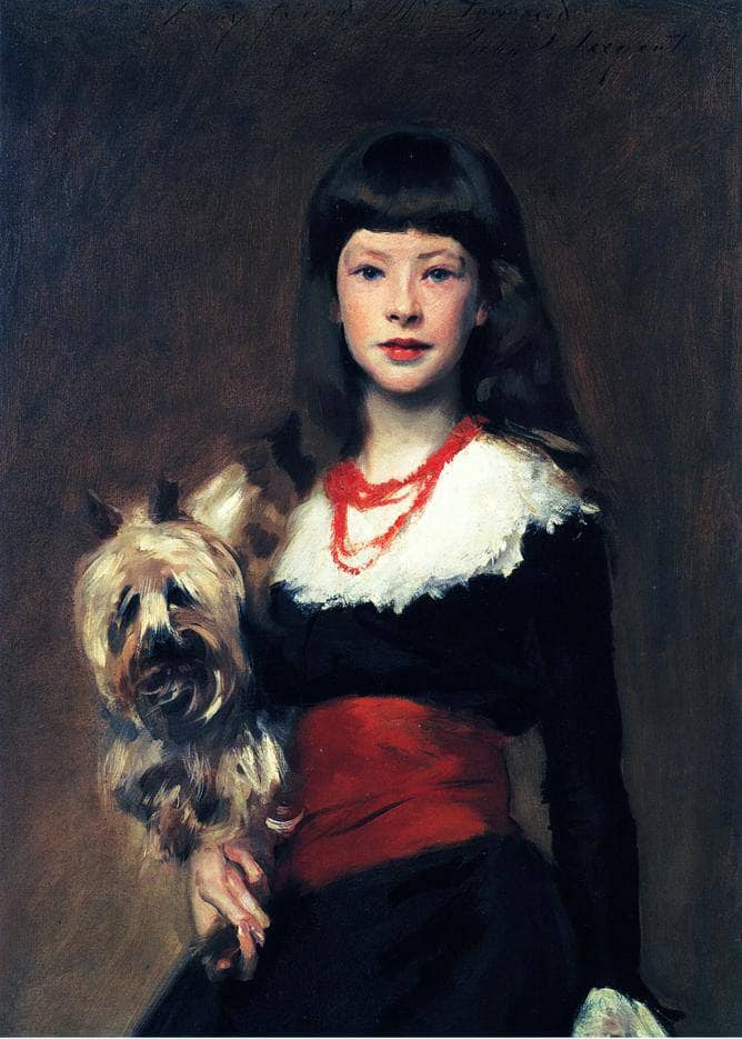 Beatrice Townsend by John Singer Sargent, Oil Painting Reproduction