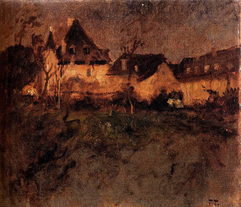 Beaulieu by Frits Thaulow — Oil Painting Reproduction