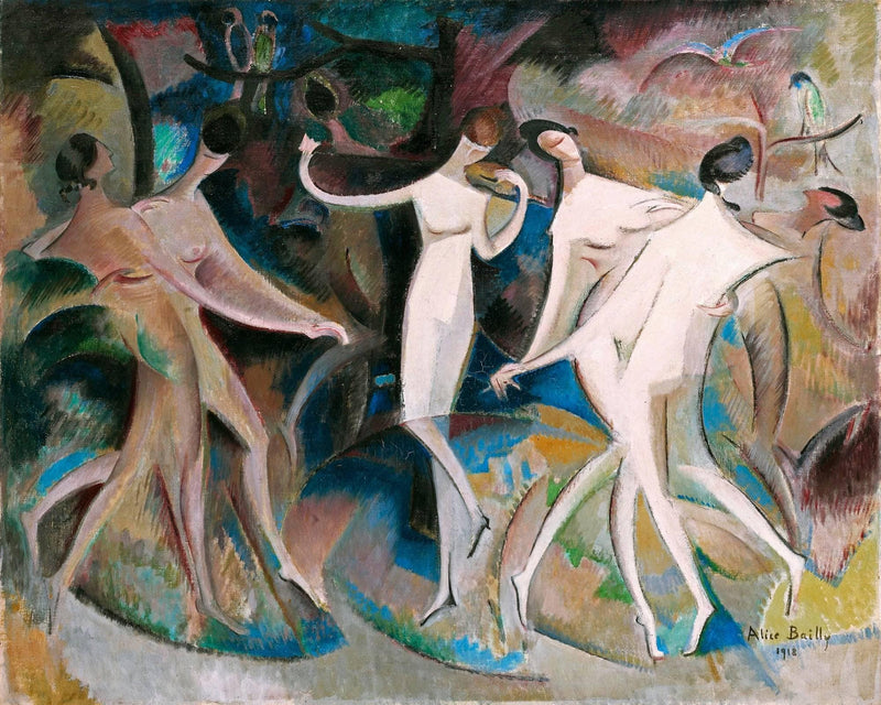 Beauties' Fancy by Alice Bailly — Oil Painting Reproduction