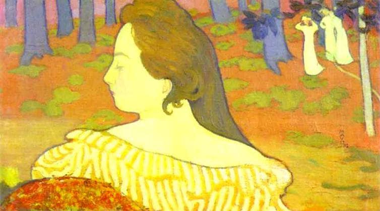 Beauty in the Autumn Wood by Maurice Denis — Oil Painting Reproduction