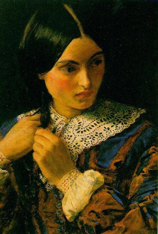 Beauty by John Everett Millais — Oil Painting Reproduction