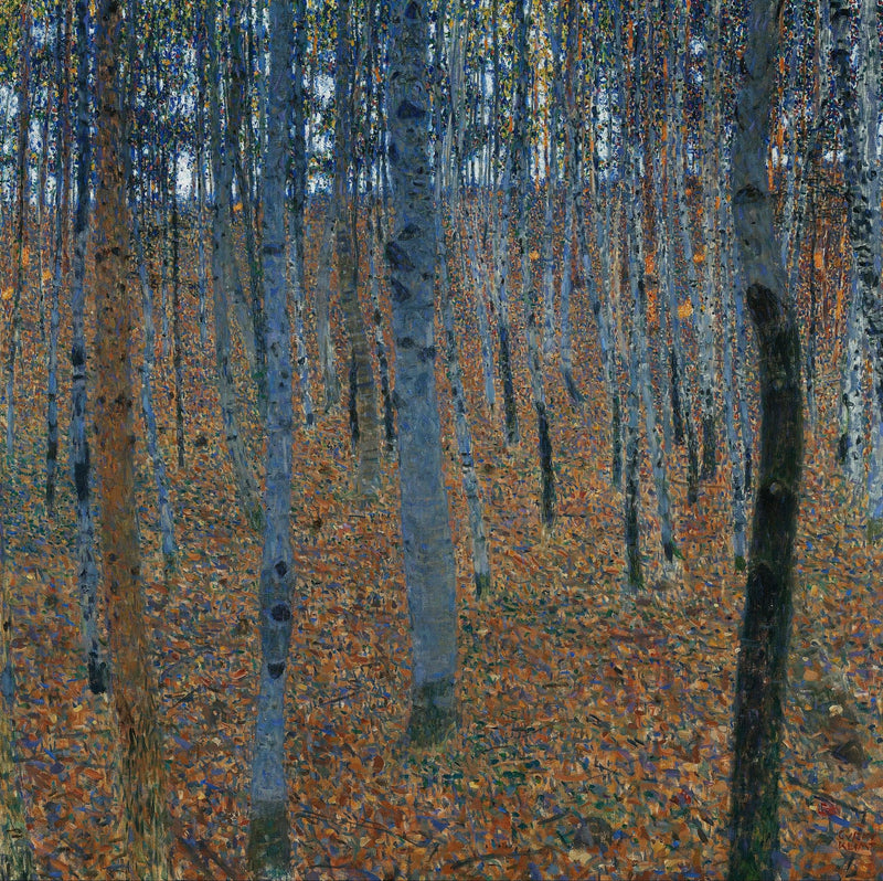 Beech Grove I by Gustav Klimt — Oil Painting Reproduction