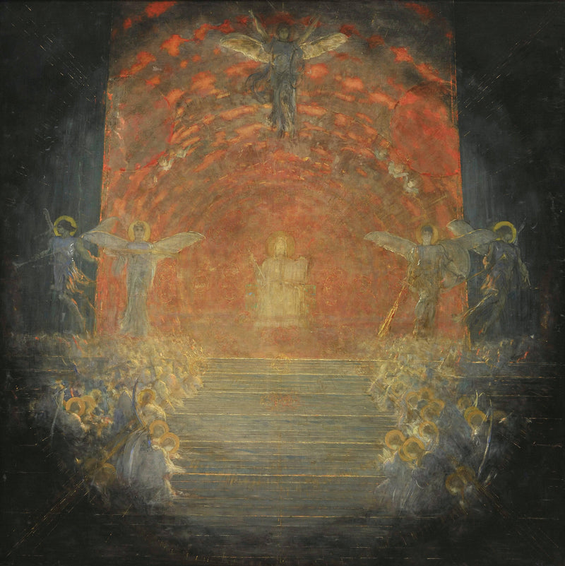 Behold the Celestial Bridegroom Cometh by Nikolaos Gyzis — Oil Painting Reproduction