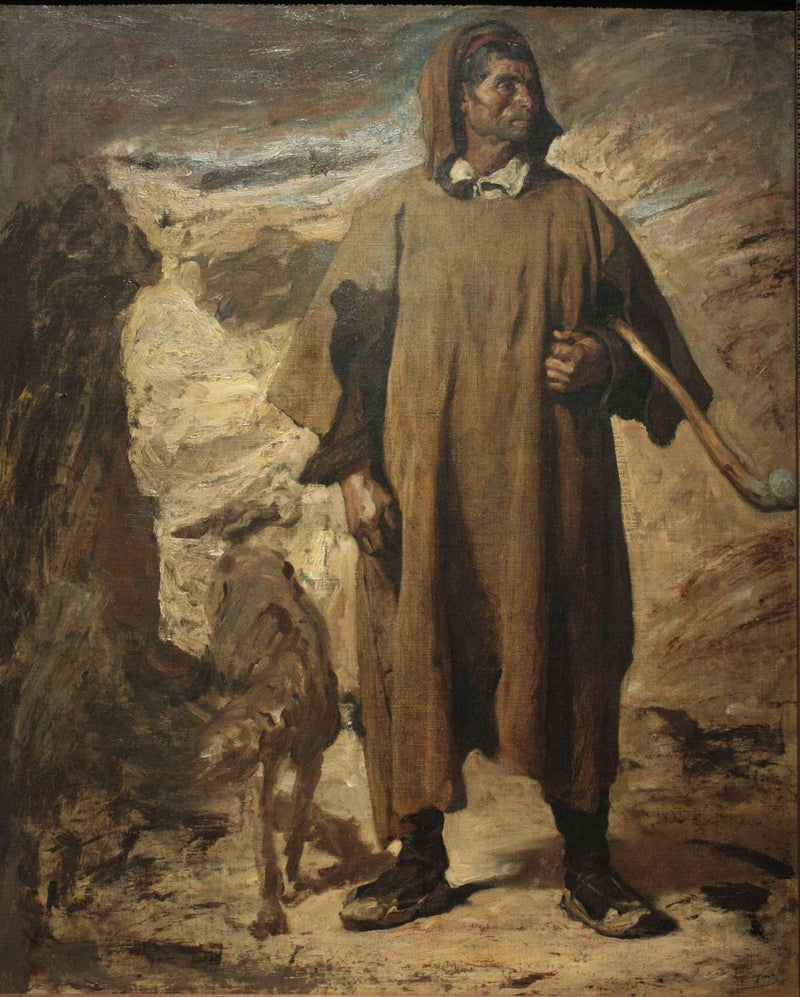 Berger des montagnes de la Castille by Henri Regnault — Oil Painting Reproduction