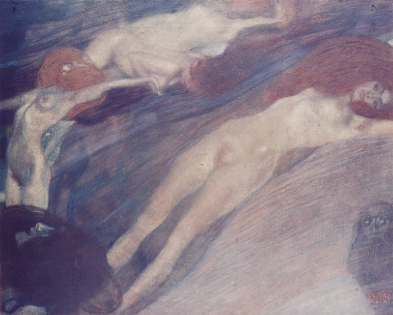 Bewegte Wasser by Gustav Klimt — Oil Painting Reproduction