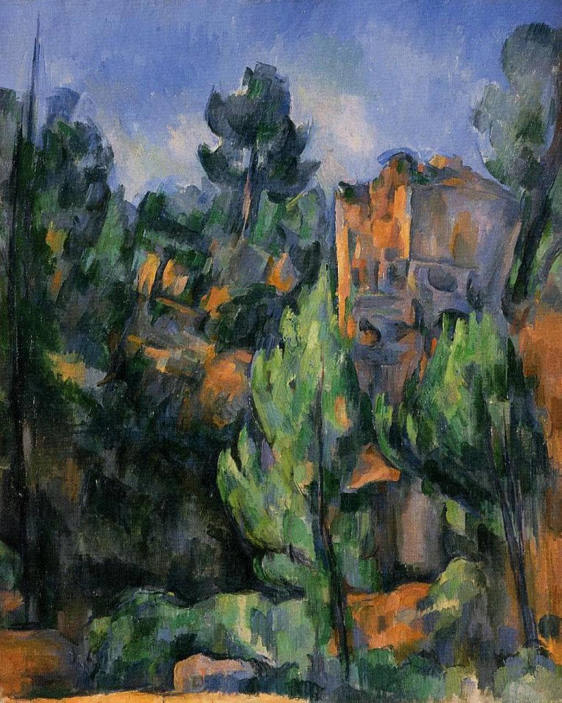 Bibemus Quarry by Paul Cezanne — Oil Painting Reproduction