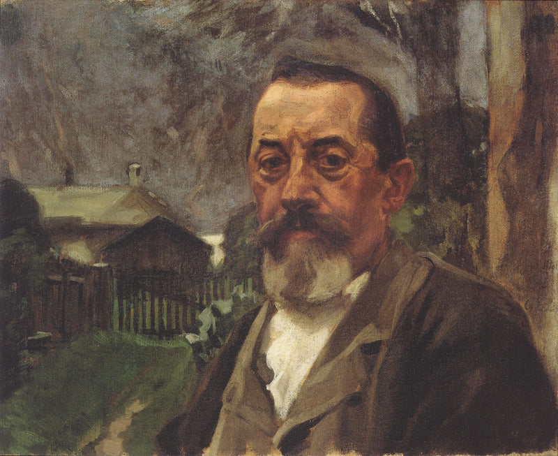 Bildnis Des Vaters Des Künstlers by Albin Egger-Lienz — Oil Painting Reproduction