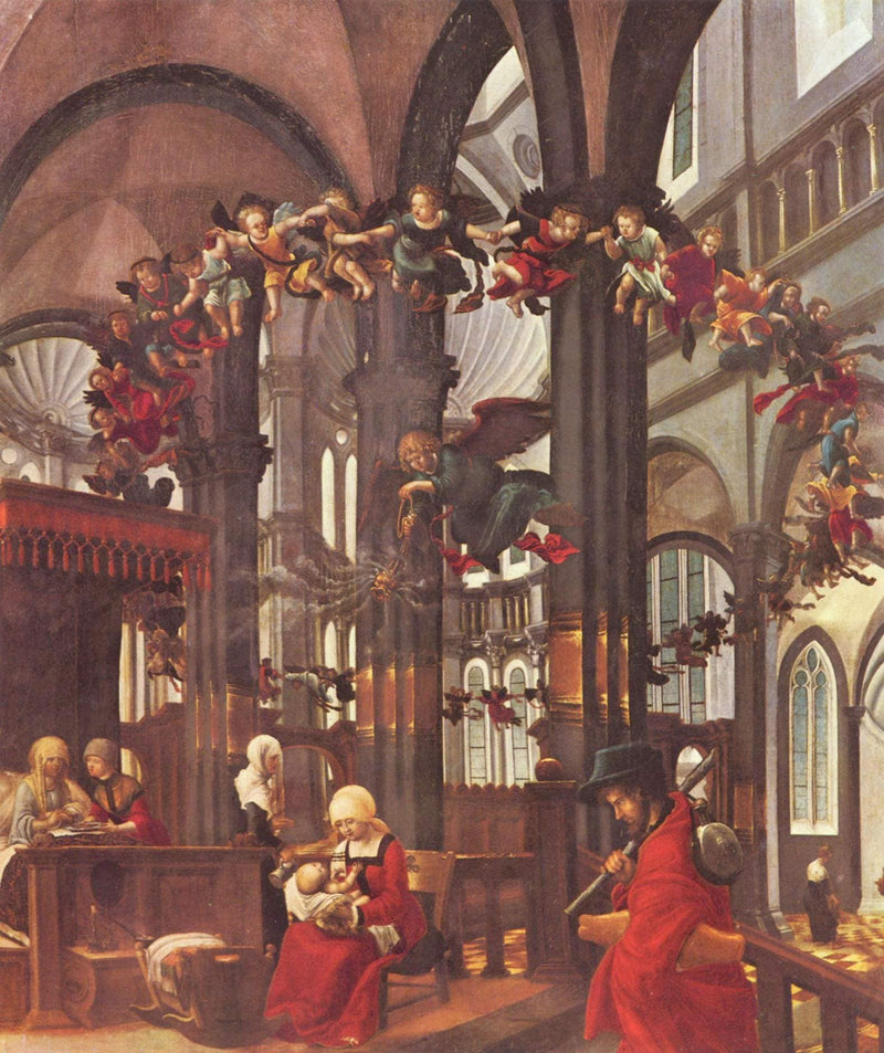 Birth of Mary by Albrecht Altdorfer — Oil Painting Reproduction