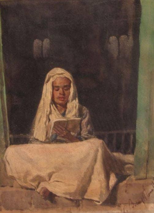 Giovane Arabo by Cesare Biseo — Oil Painting Reproduction