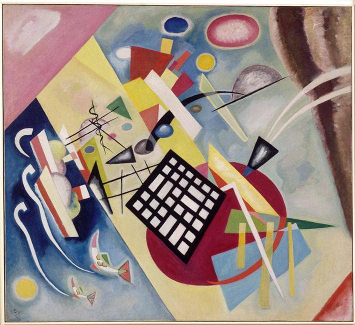 Black Frame by Wassily Kandinsky — Oil Painting Reproduction