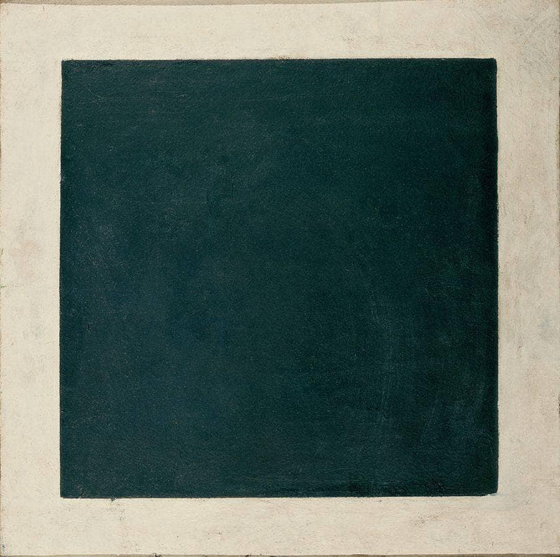 Black Square (4th version) by Kazimir Malevich — Oil Painting Reproduction