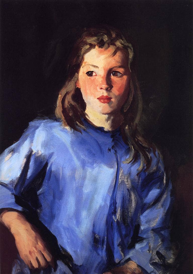 Blond Bridget Lavelle by Robert Henri — Oil Painting Reproduction