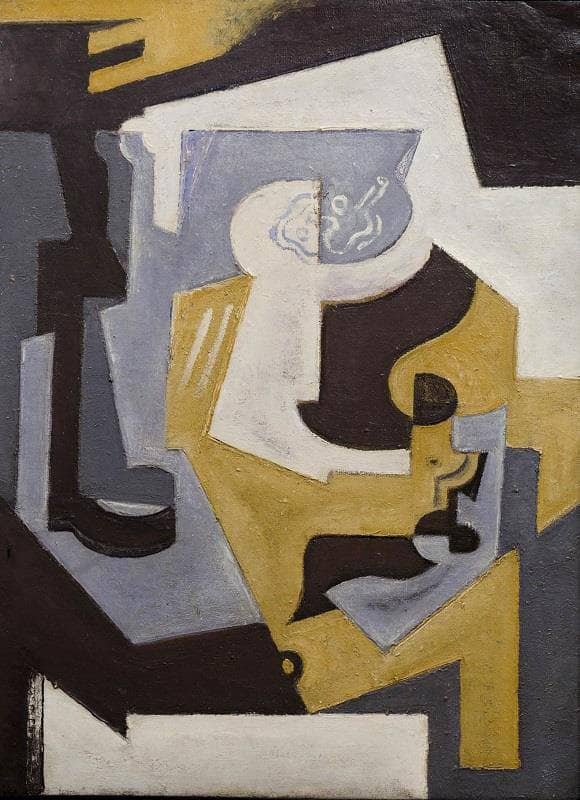Bodegón Cubista by Maria Blanchard — Oil Painting Reproduction