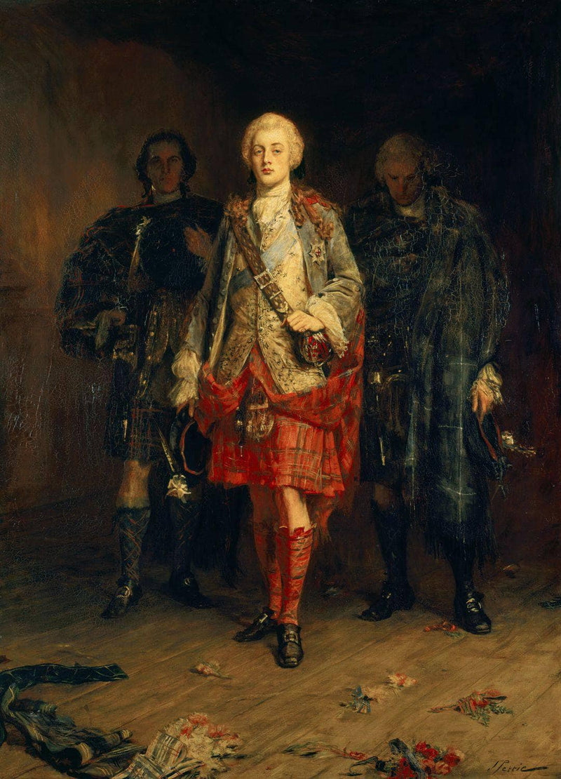 Bonnie Prince Charlie by John Pettie — Oil Painting Reproduction