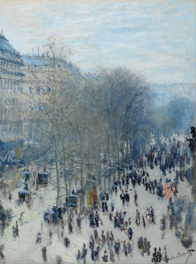 Boulevard of Capucines by Claude Monet — Oil Painting Reproduction