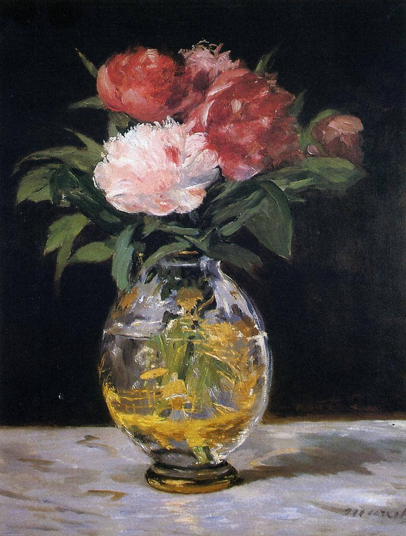 Bouquet of flowers by Edouard Manet — Oil Painting Reproduction