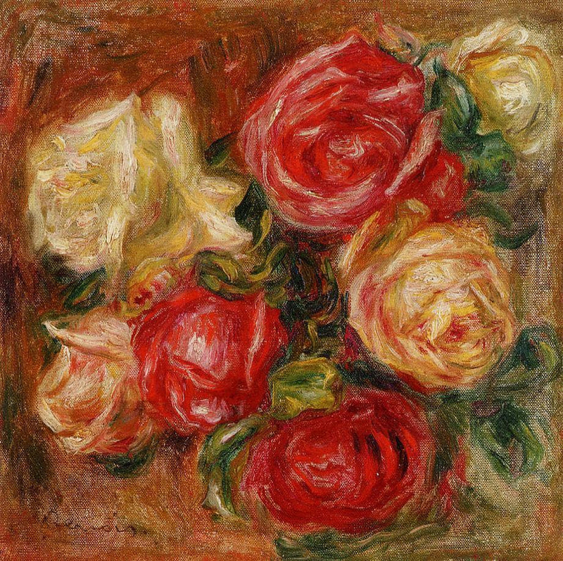 Bouquet of Flowers by Pierre-Auguste Renoir — Oil Painting Reproduction
