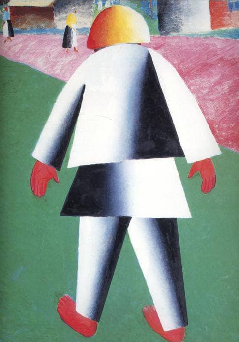 Boy by Kazimir Malevich — Oil Painting Reproduction