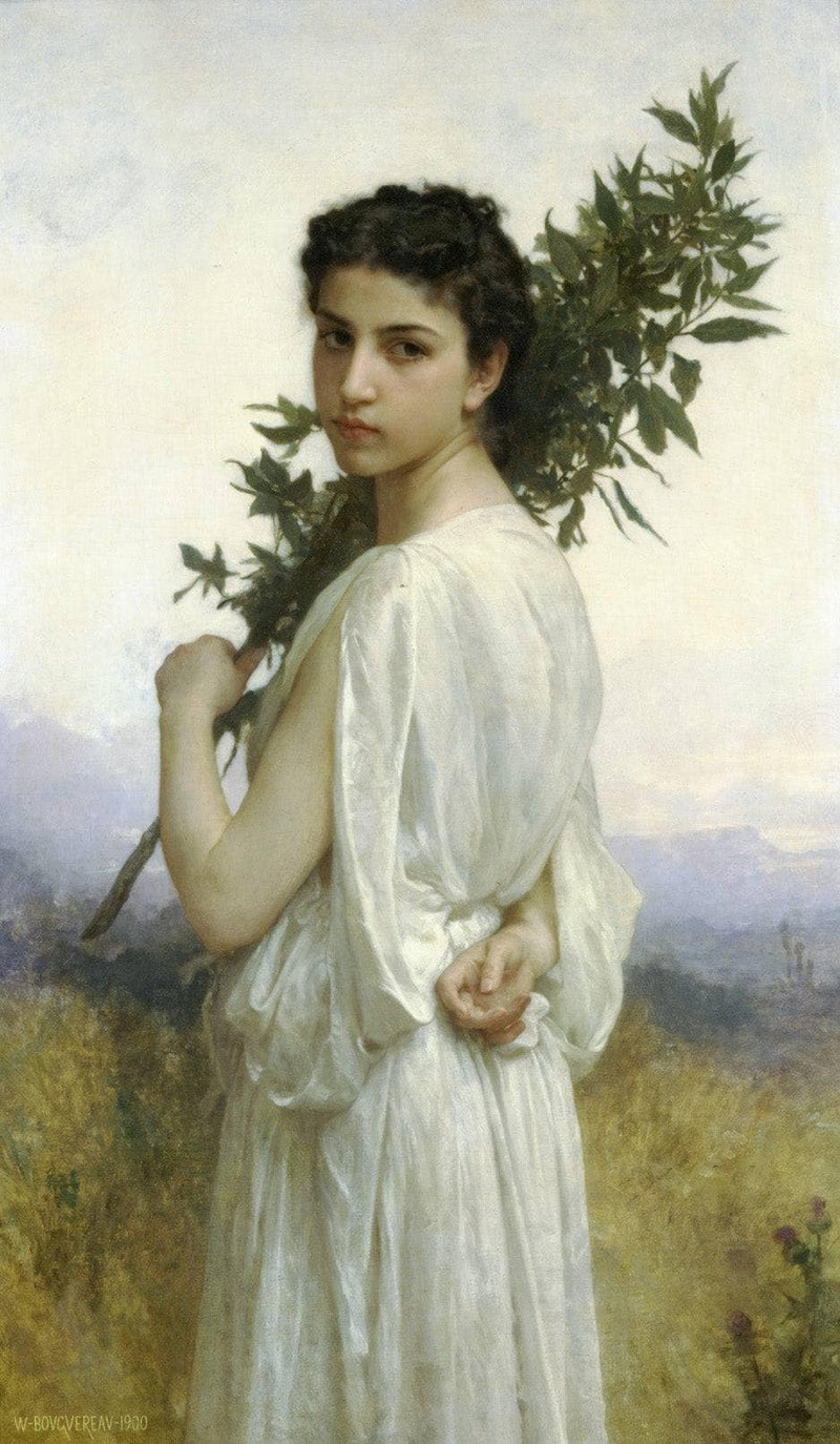 Branche de Laurier by William-Adolphe Bouguereau — Oil Painting Reproduction