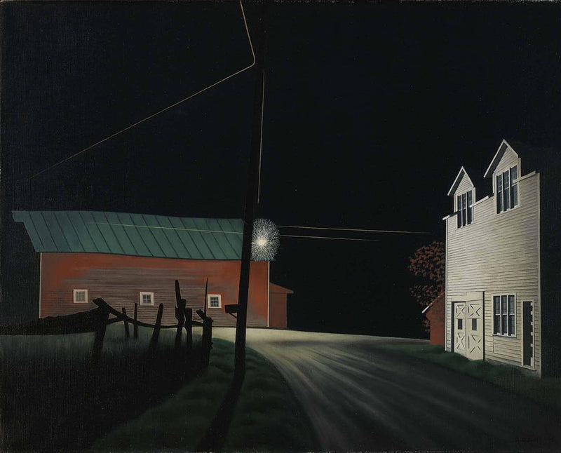 Bright Light at Russell's Corners by George Ault — Oil Painting Reproduction