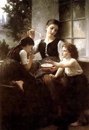 Bubbles by Elizabeth Jane Gardner — Oil Painting Reproduction