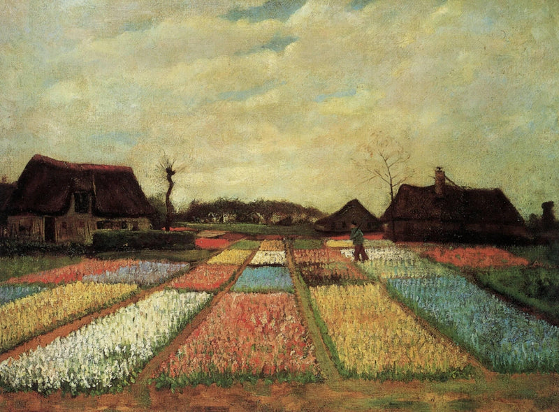 Bulb Fields by Vincent van Gogh — Oil Painting Reproduction