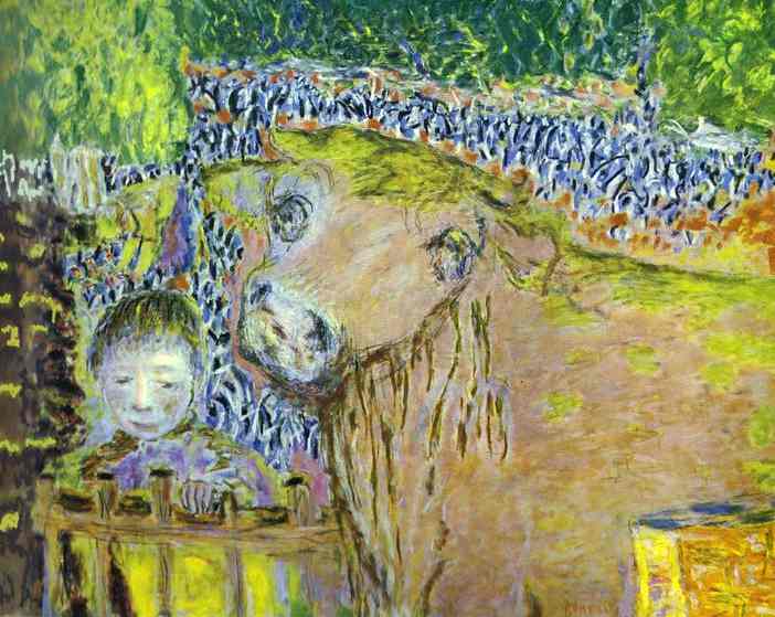 Bull and Child by Pierre Bonnard — Oil Painting Reproduction