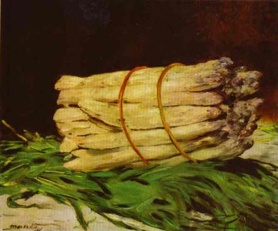 Bundle of Asparagus in hallway