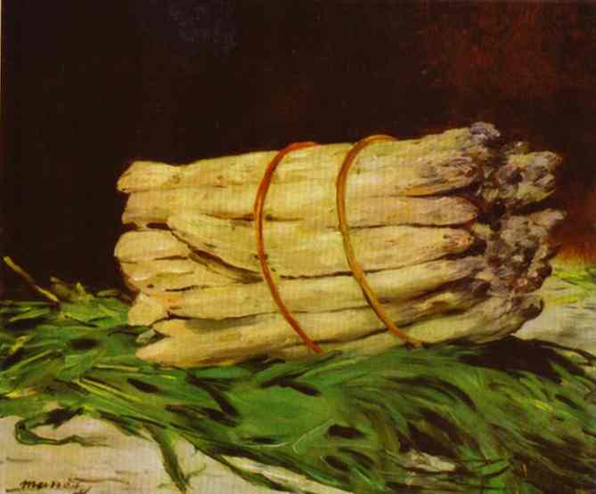 Bundle of Asparagus by Edouard Manet — Oil Painting Reproduction