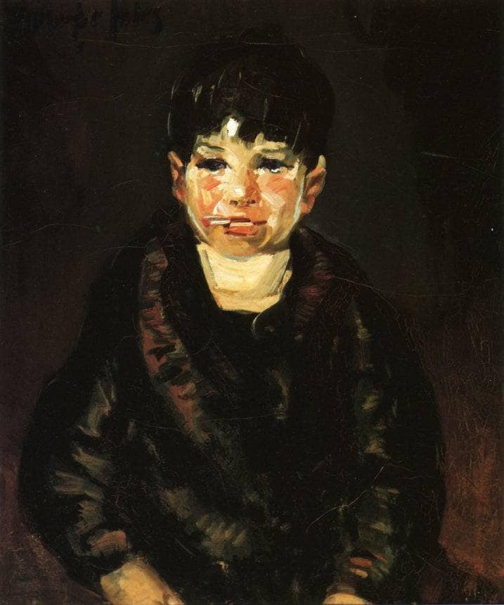 Butts by George Luks — Oil Painting Reproduction