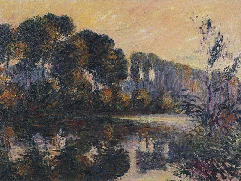By the Eure River by Gustave Loiseau — Oil Painting Reproduction