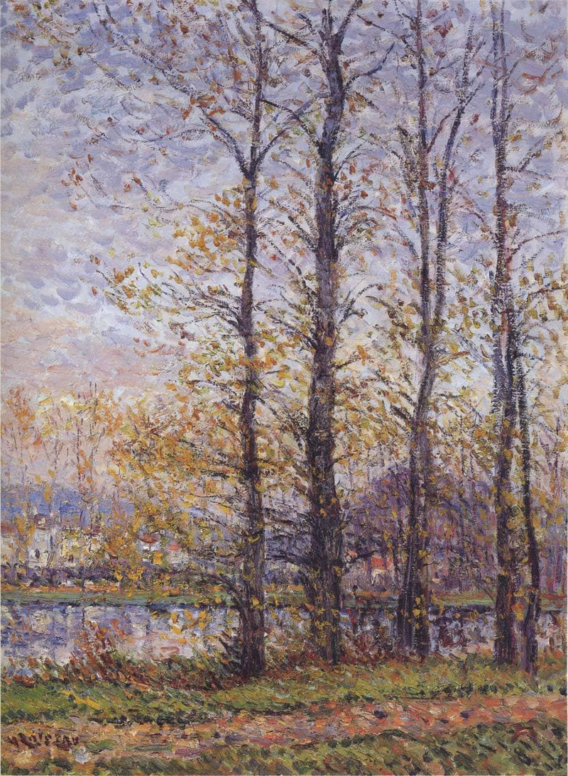 By the Oise at Precy by Gustave Loiseau — Oil Painting Reproduction